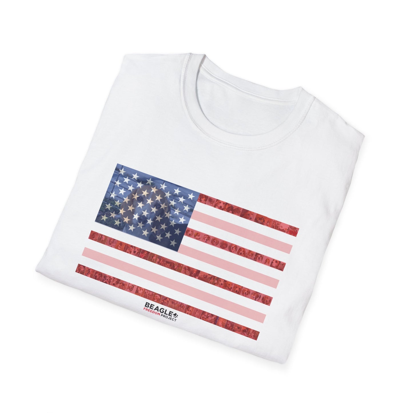 Beagle Freedom Project Patriotic T-Shirt Wear Your Support with Pride