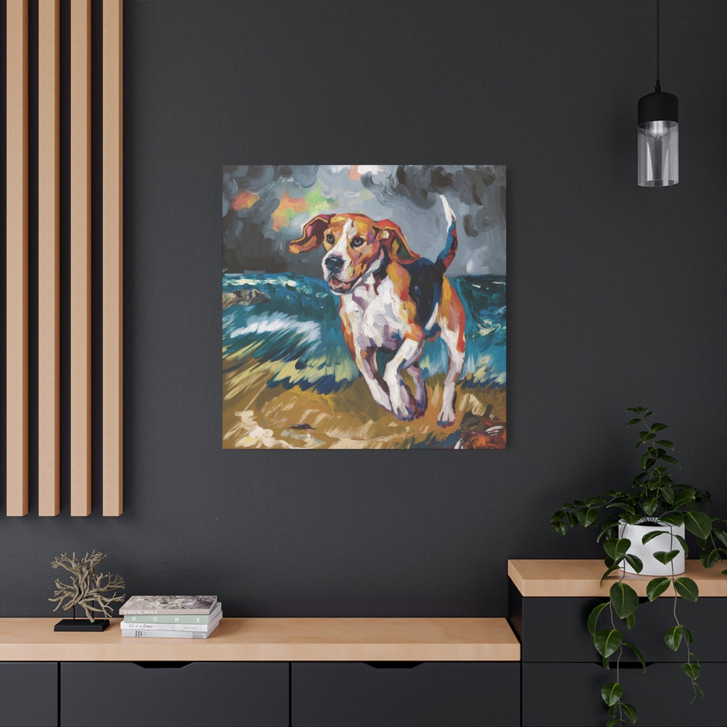 Tempest's Muse: Beagle by the Sea
