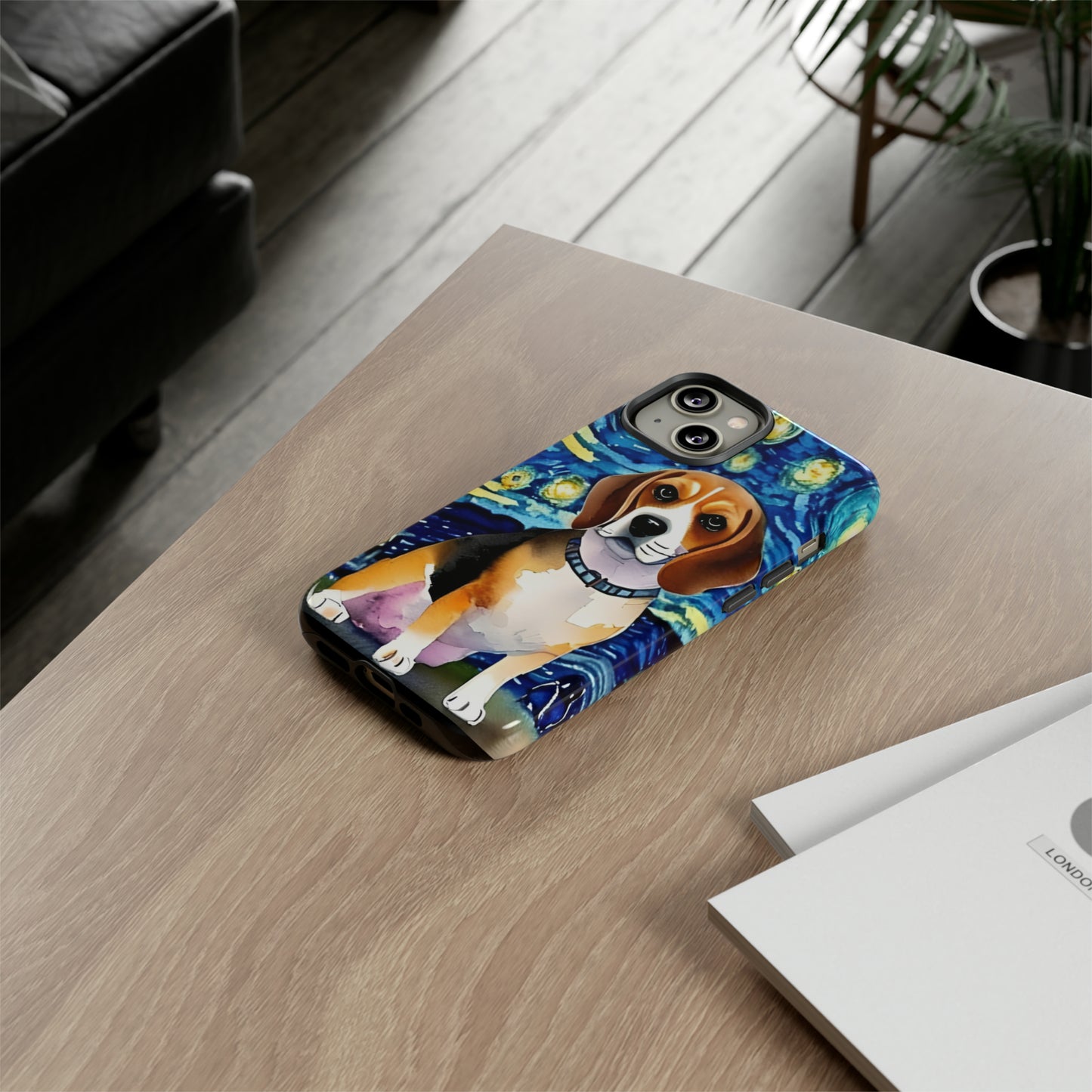 iPhone Case - Starry Night Beagle