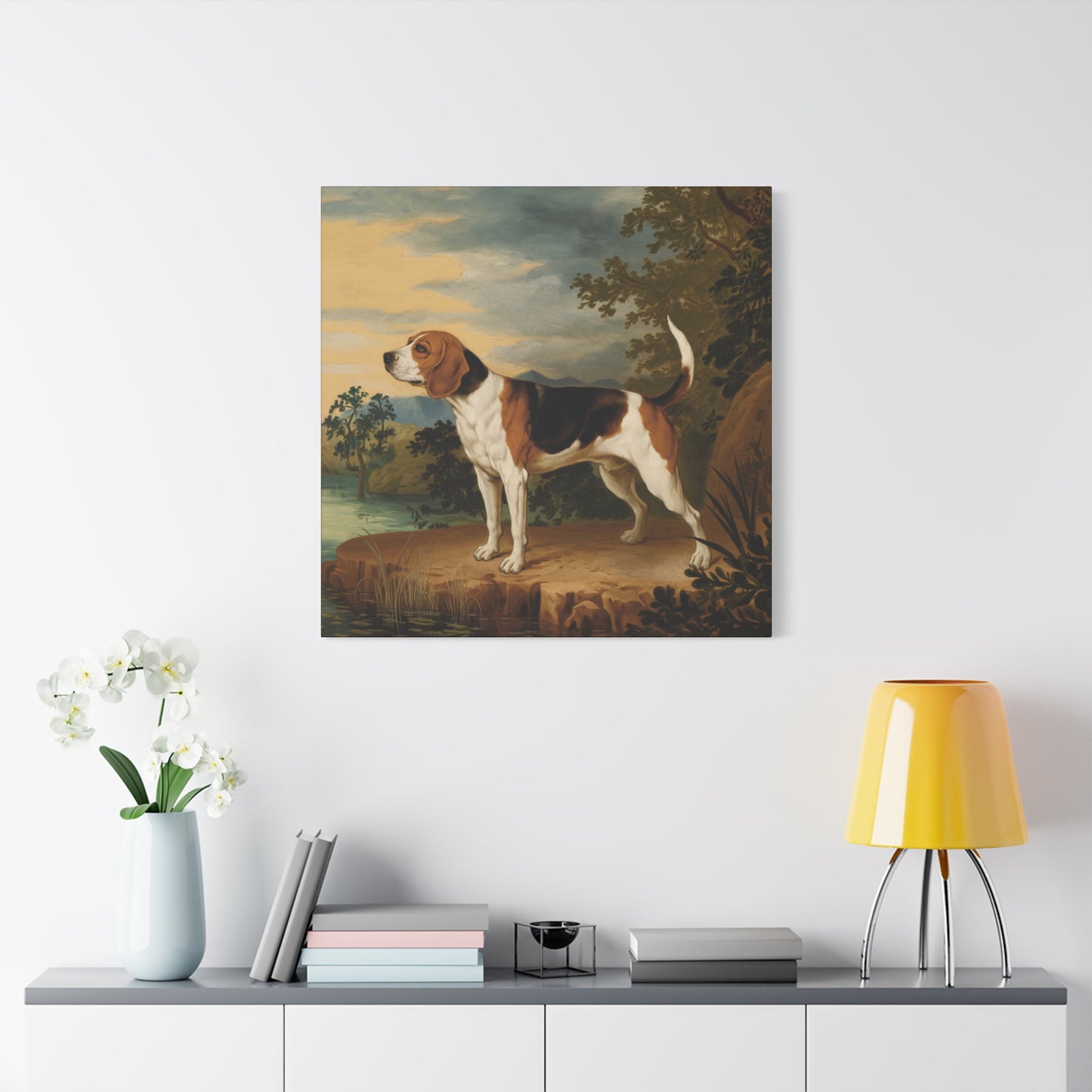 The Beagle's Serene Adventure