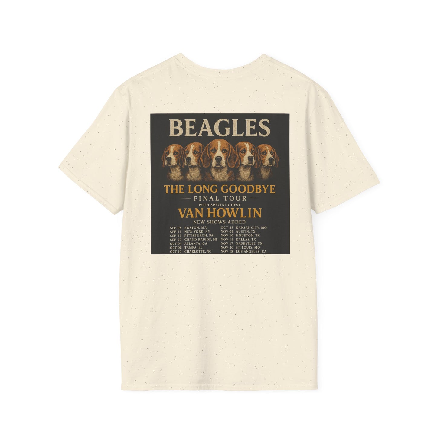 Beagles Band Tour 2023 T-Shirt Hotel Caninefornia Edition