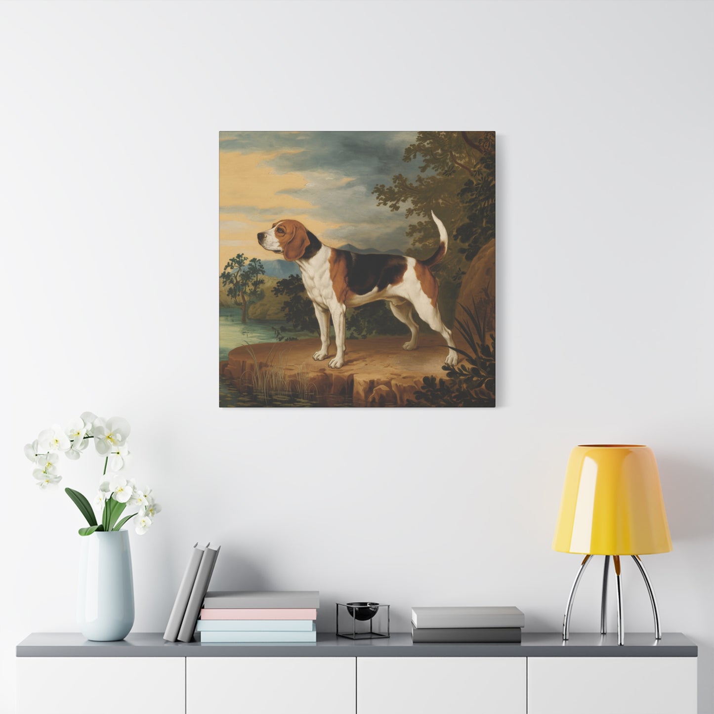 The Beagle's Serene Adventure