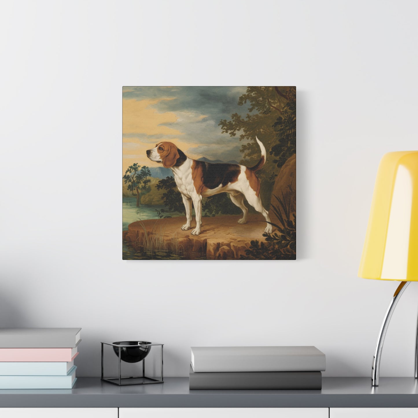 The Beagle's Serene Adventure