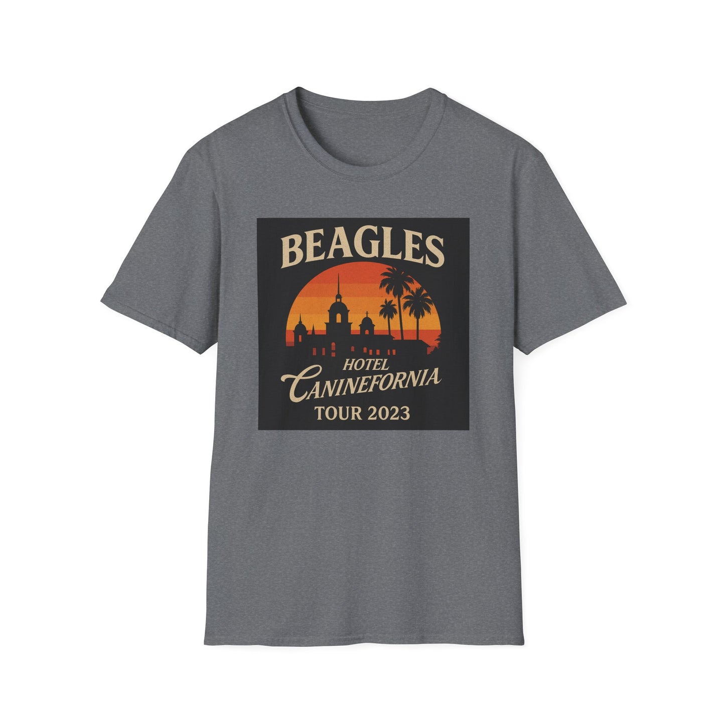 Beagles Band Tour 2023 T-Shirt Hotel Caninefornia Edition