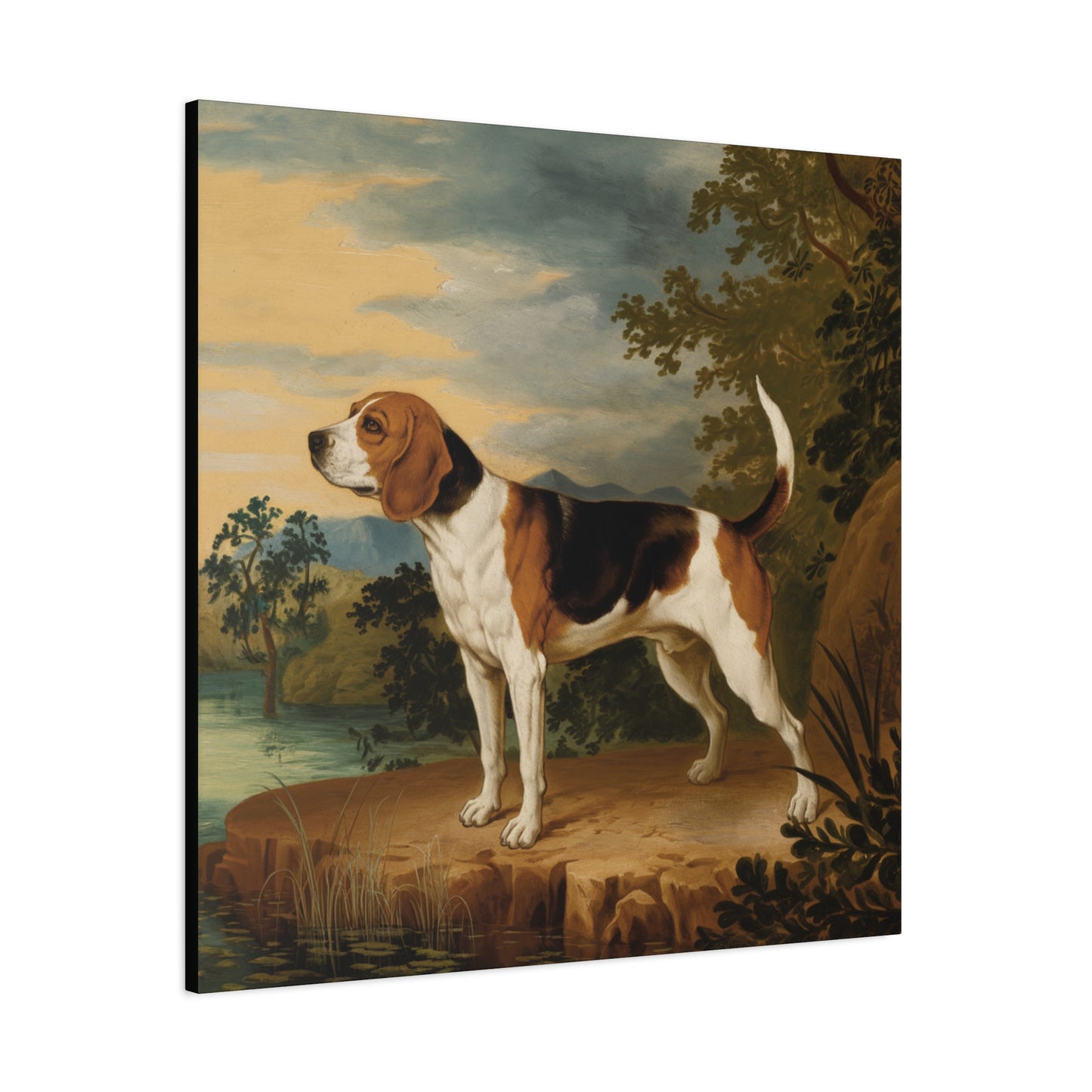 The Beagle's Serene Adventure