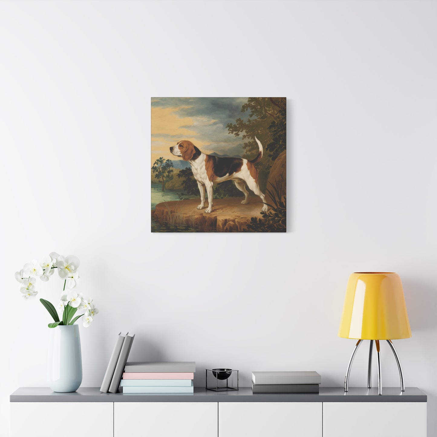 The Beagle's Serene Adventure