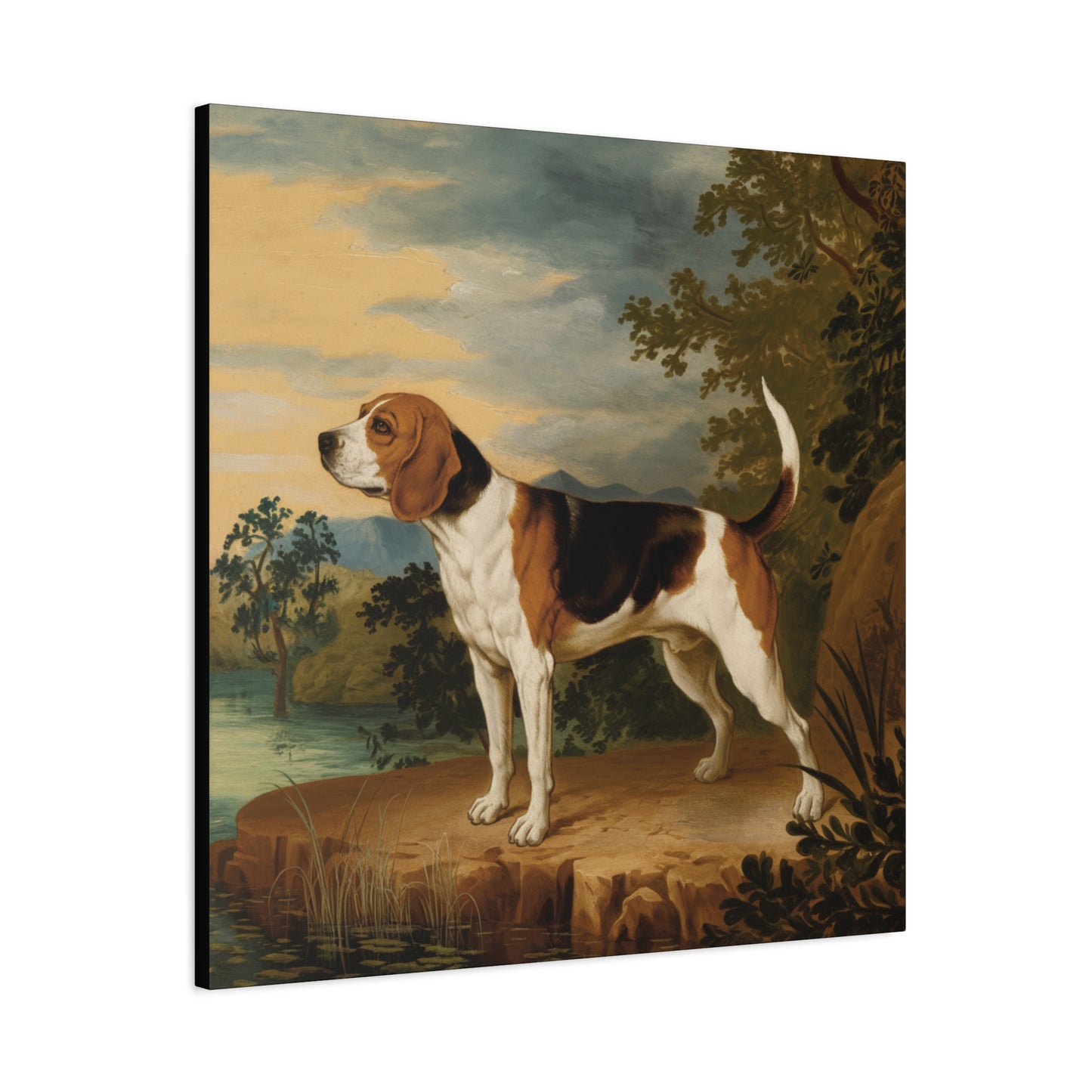 The Beagle's Serene Adventure