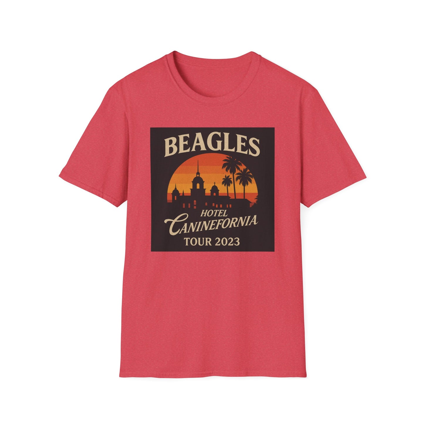 Beagles Band Tour 2023 T-Shirt Hotel Caninefornia Edition