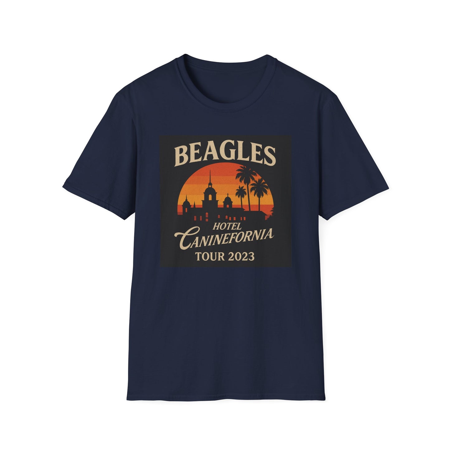 Beagles Band Tour 2023 T-Shirt Hotel Caninefornia Edition
