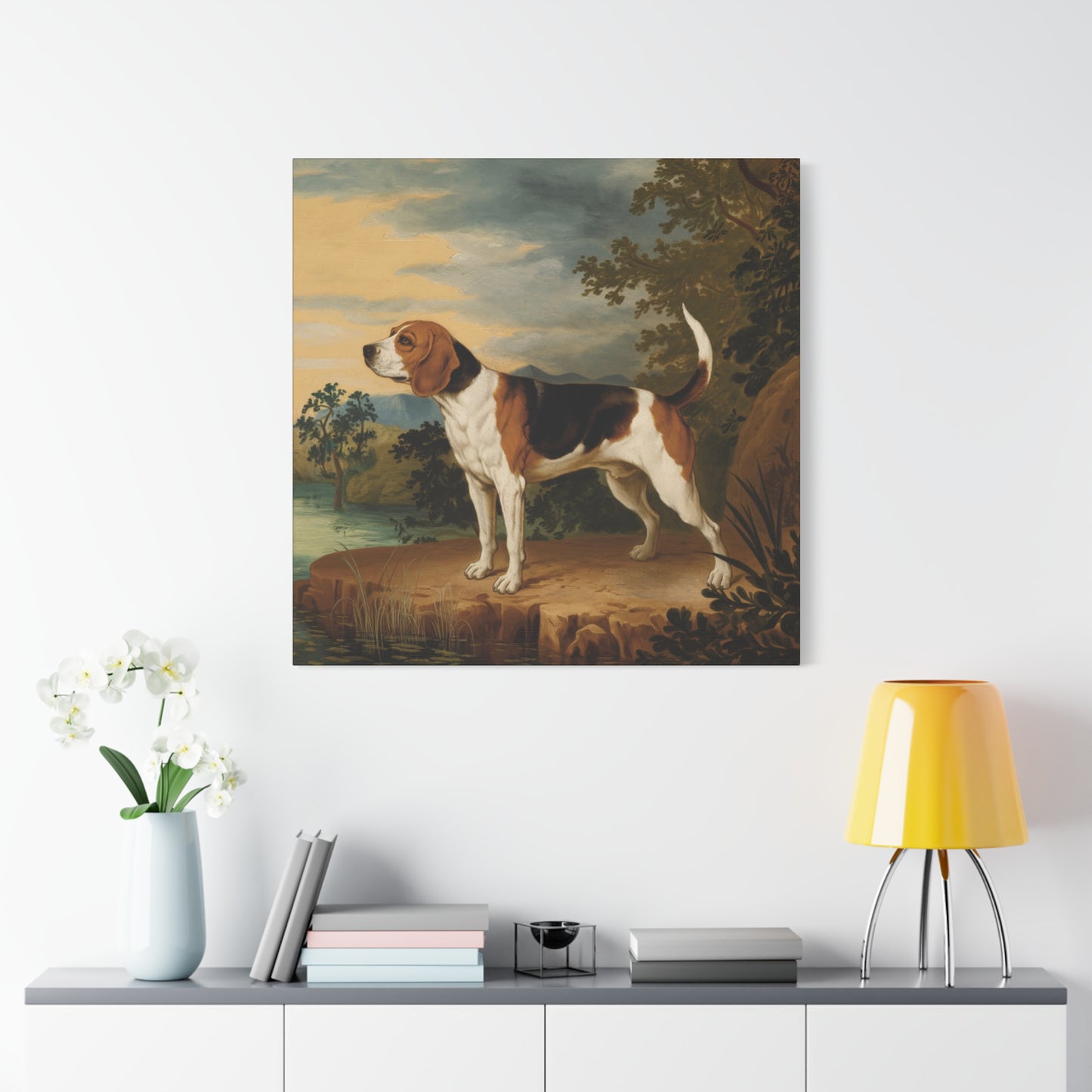 The Beagle's Serene Adventure