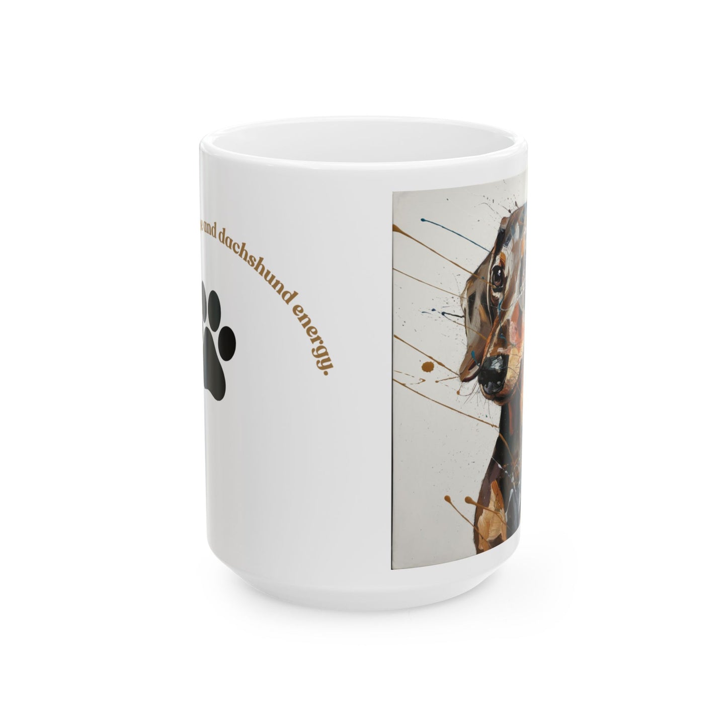 Powered by caffeine and dachshund energy