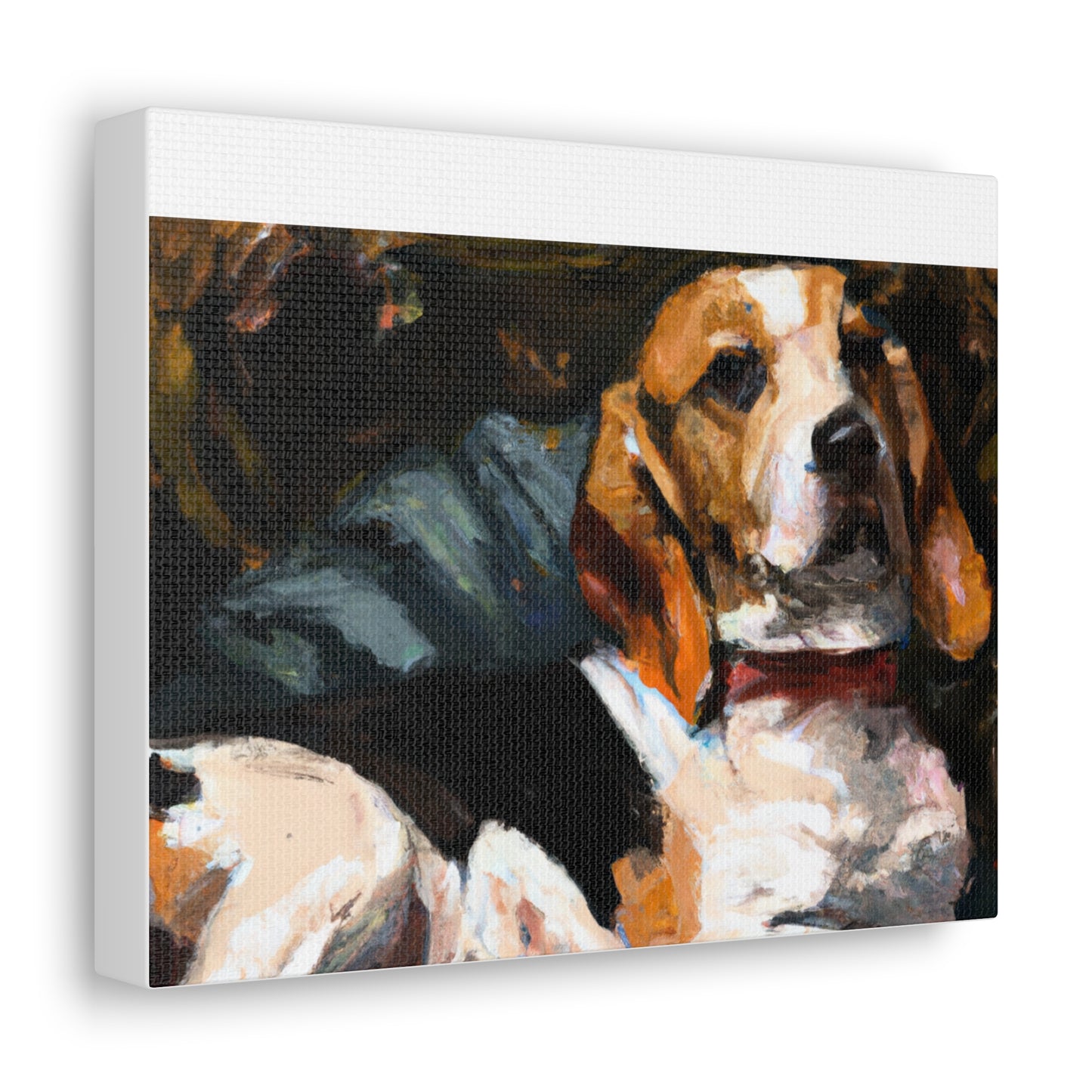 Delacroix's Beagle - Canvas