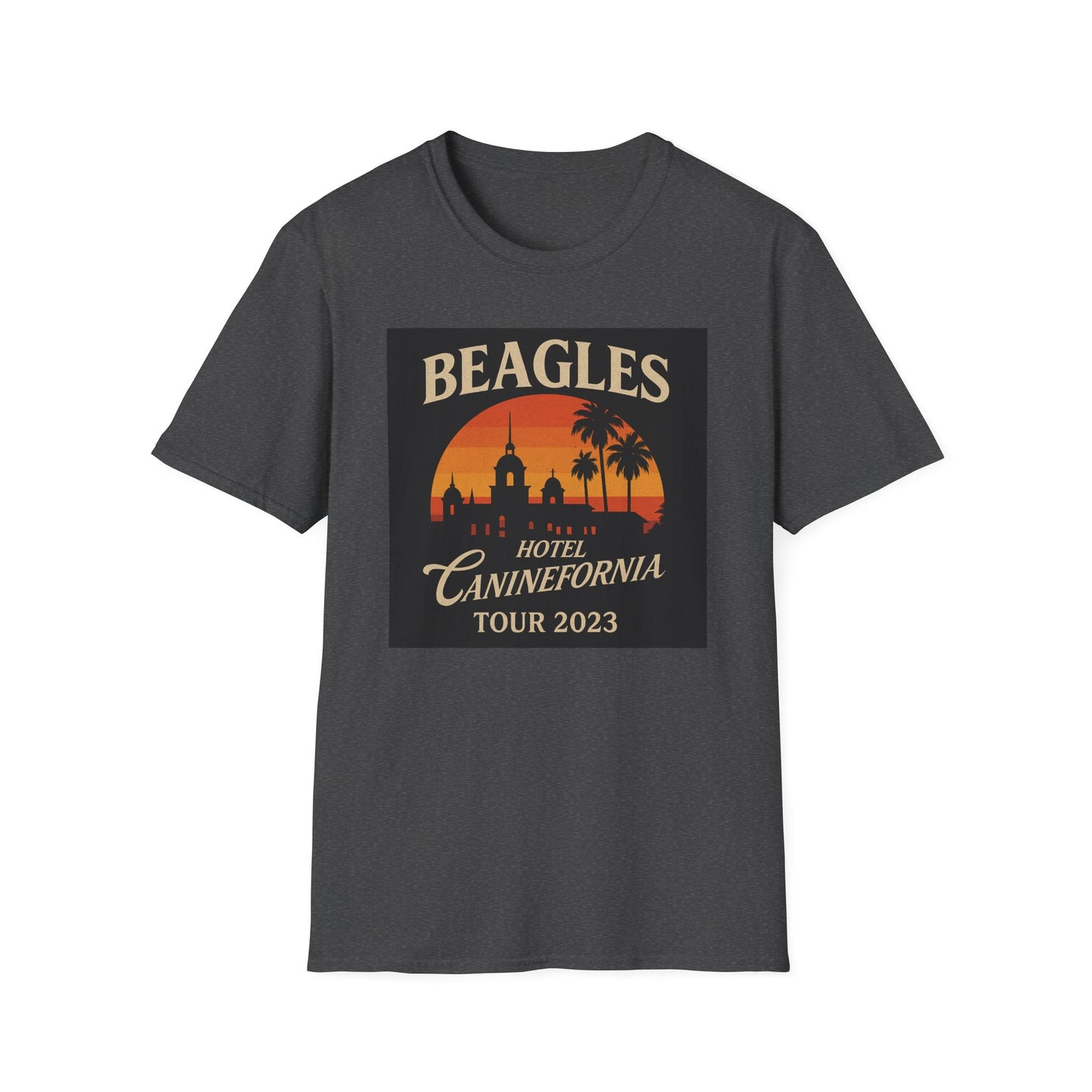 Beagles Band Tour 2023 T-Shirt Hotel Caninefornia Edition