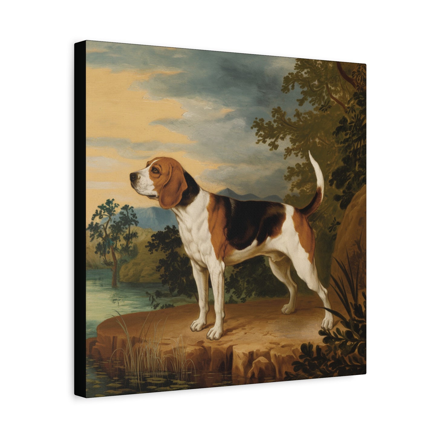 The Beagle's Serene Adventure