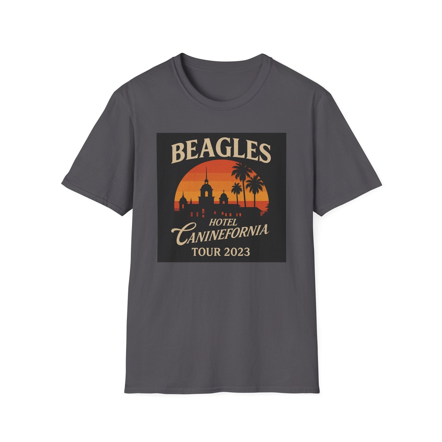 Beagles Band Tour 2023 T-Shirt Hotel Caninefornia Edition