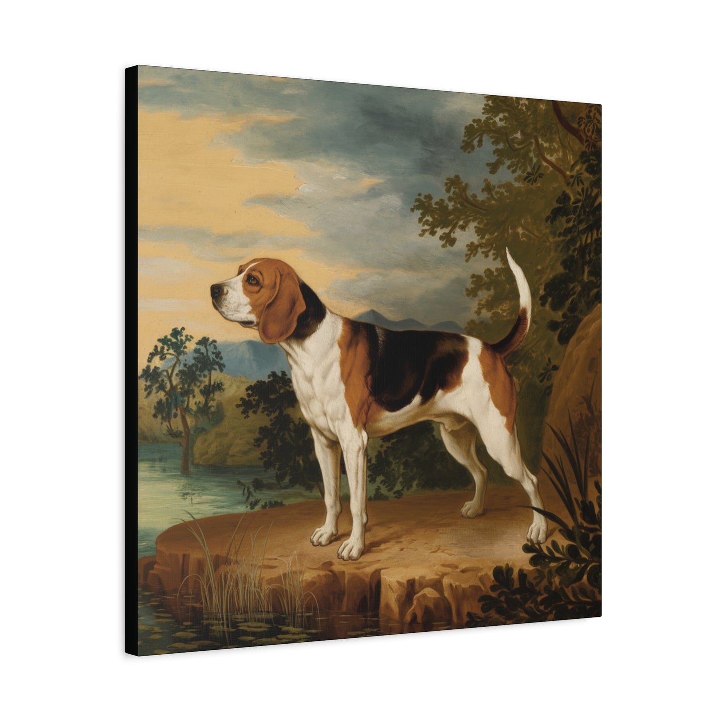 The Beagle's Serene Adventure