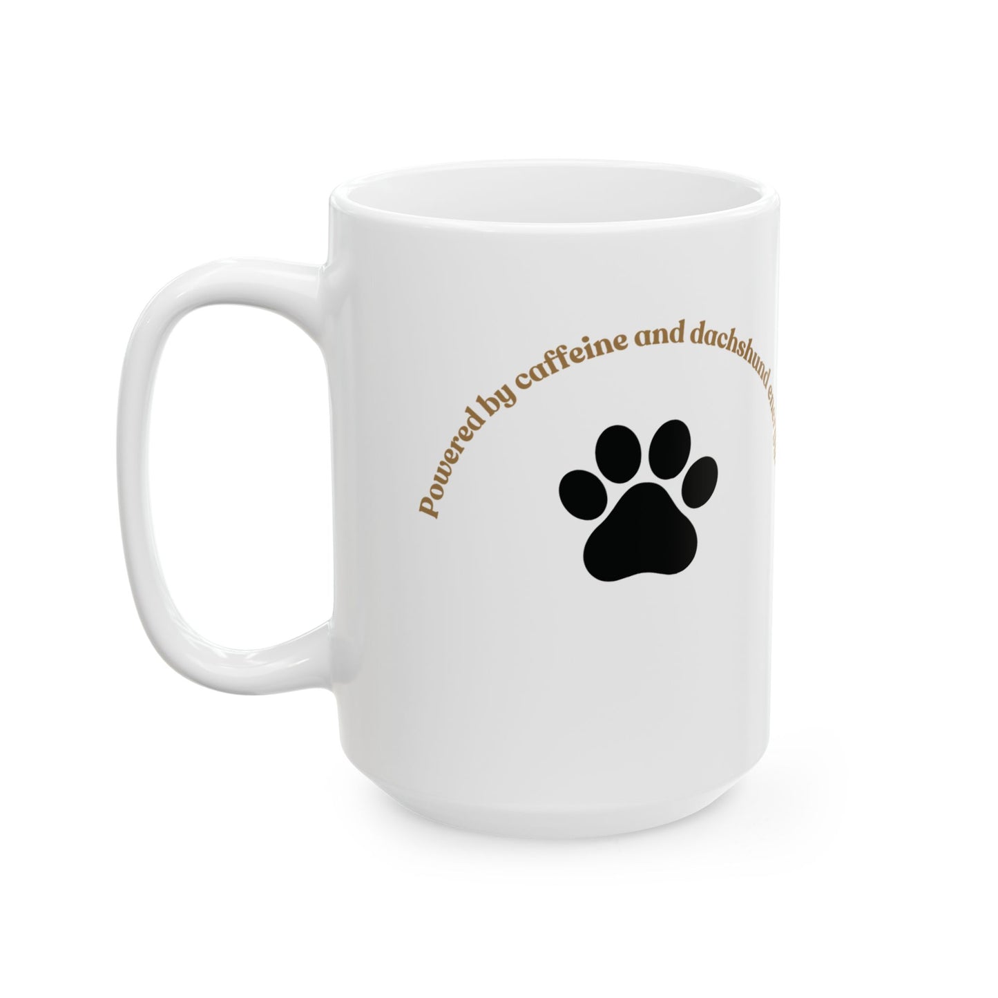 Powered by caffeine and dachshund energy