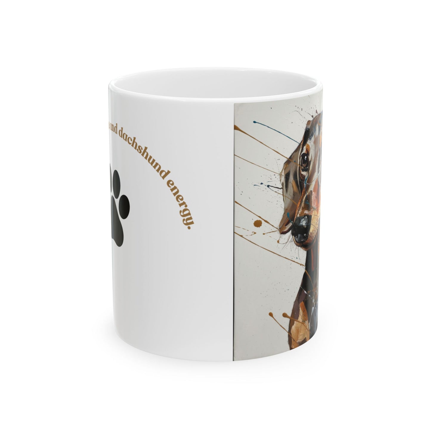 Powered by caffeine and dachshund energy