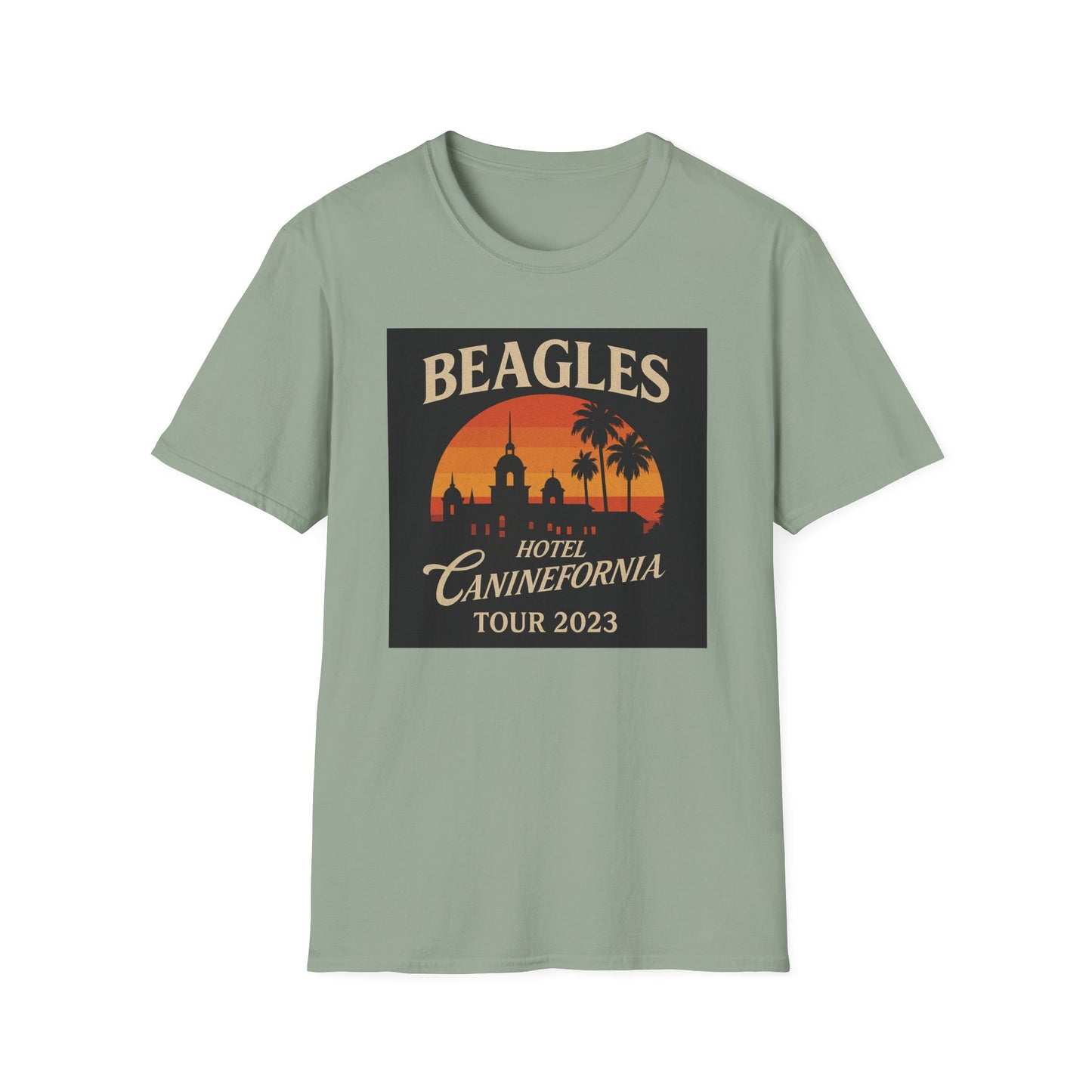 Beagles Band Tour 2023 T-Shirt Hotel Caninefornia Edition
