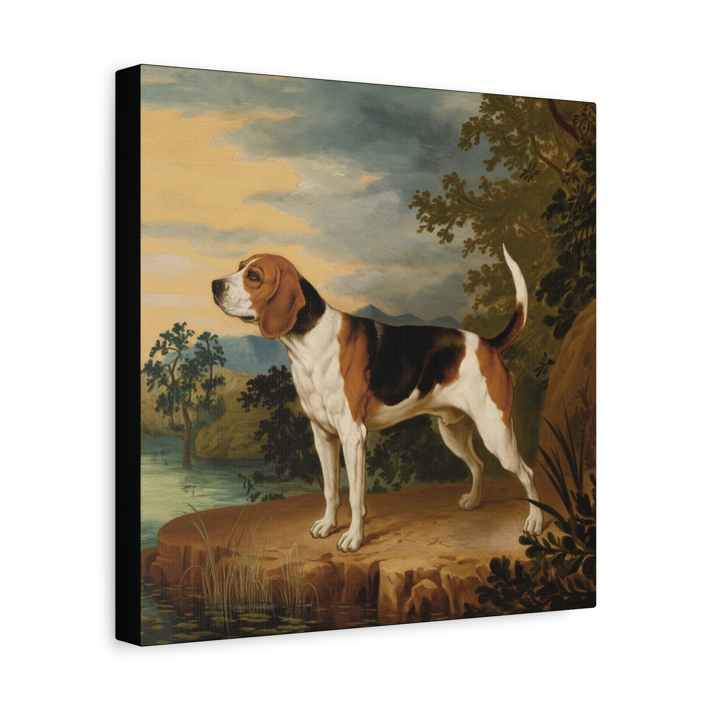 The Beagle's Serene Adventure