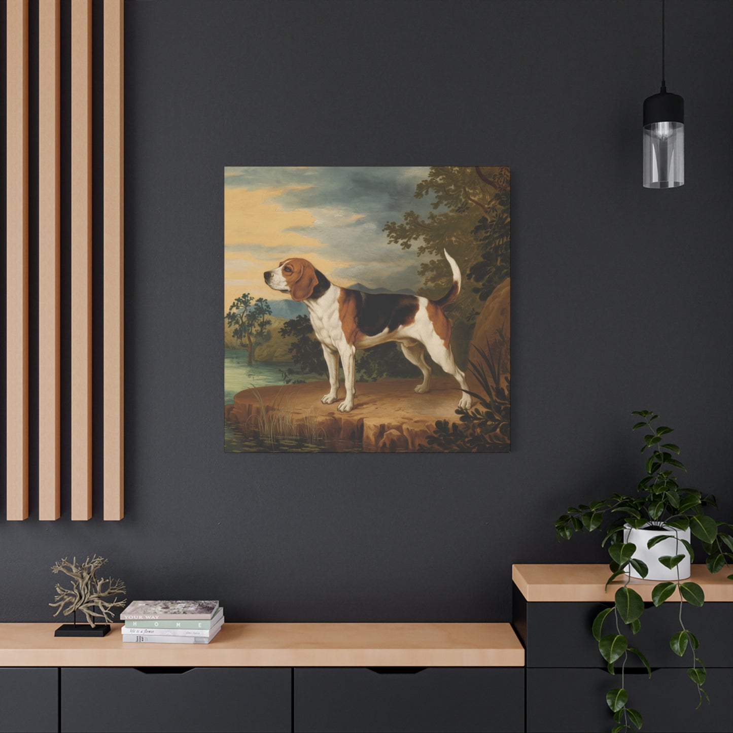 The Beagle's Serene Adventure