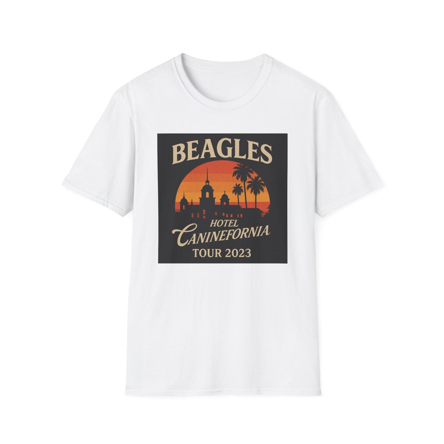 Beagles Band Tour 2023 T-Shirt Hotel Caninefornia Edition