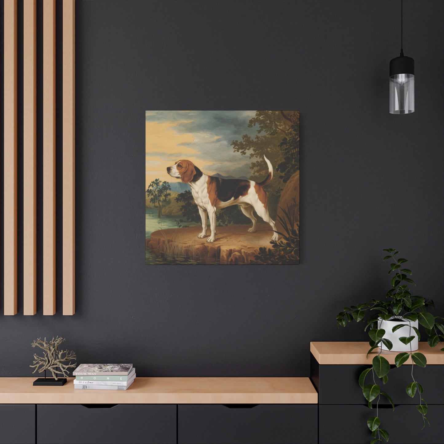 The Beagle's Serene Adventure