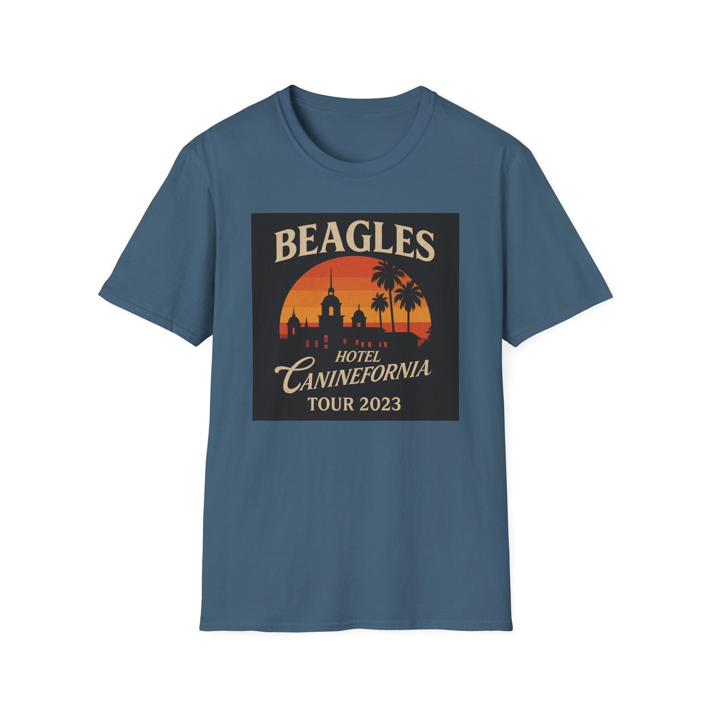 Beagles Band Tour 2023 T-Shirt Hotel Caninefornia Edition
