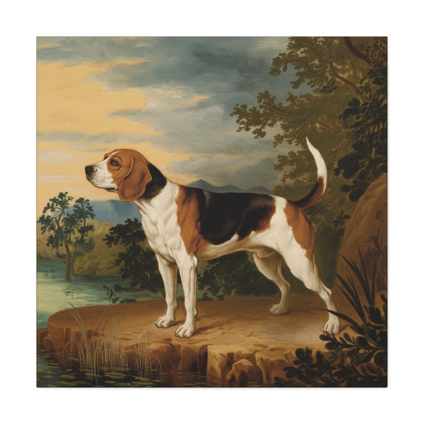 The Beagle's Serene Adventure