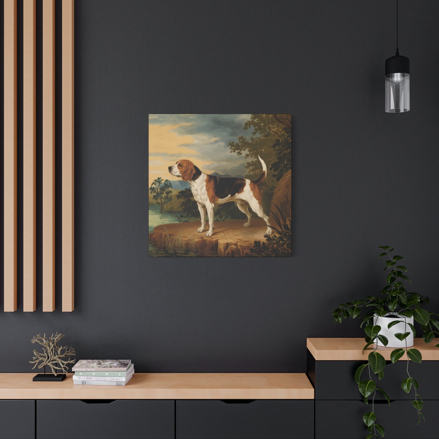 The Beagle's Serene Adventure